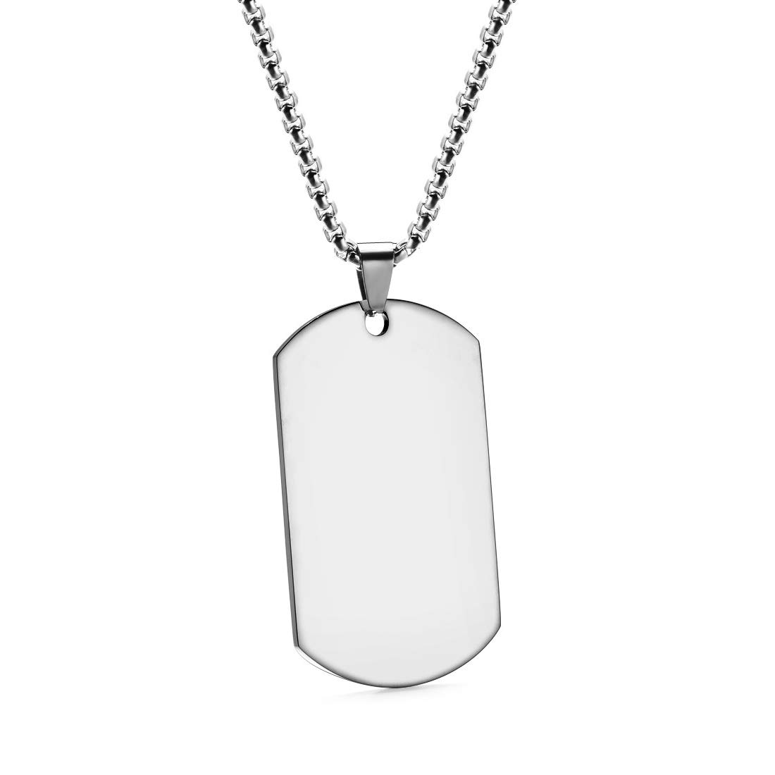 See full amazon price history chart for Yellow Chimes Stainless Steel Plain Silver 3 MM Tag Pendant Necklace Silver Plated Pendant for Men (Silver) (YCSSCH-TAG1BIG-SL) Yellow Chimes Stainless Steel Plain Silver 3 MM Tag Pendant Necklace Silver Plated Pendant for Men (Silver) (YCSSCH-TAG1BIG-SL) (B08G85P9HQ) Amazon Price History, Amazon Price Tracker