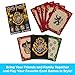 AQUARIUS Harry Potter Playing Cards - House Crests Themed Deck of Cards for Your Favorite Card Games - Officially Licensed Harry Potter Merchandise & Collectibles