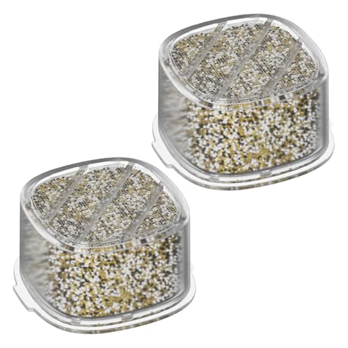 Baby Bath Tub Filter Device Cartridge Compatible with All Canopy Bath Tub Showerheads Water Softener Filter for Hard Water Reduce Chlorine and Harmful Substances 2 Pack