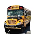 Cardboard People School Bus Life Size Cardboard Cutout Standup