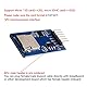 Wishiot 5 x SD-Kartenmodul, Mini-TF-Kartenleser-Sensor mit SPI-Schnittstelle, Onboard-Level-Konvertierung + 1 x 40P-Stecker auf Buchse, Dupont-Kabel für Arduino Mega2560 Nano ESP8266 ESP32 Wemos D1