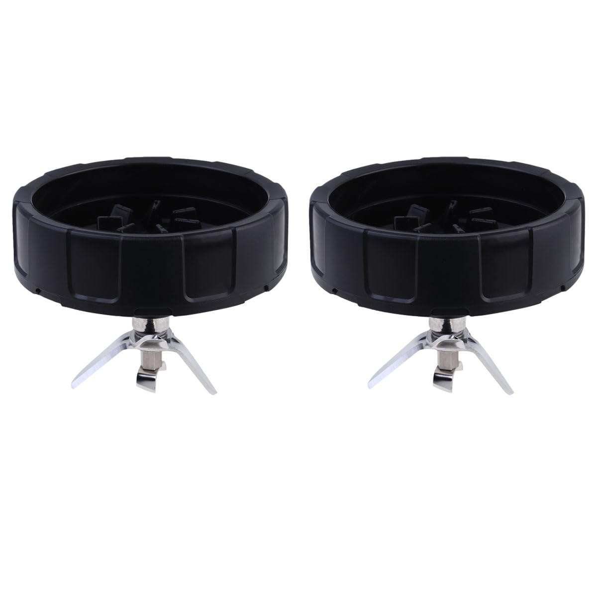 Hemobllo Blender Replacement : 2Pcs 7 Fins Replacement Parts Stainless Steel Extractor Compatible with BL2012/BL2013/BL480/BL480D/BL481