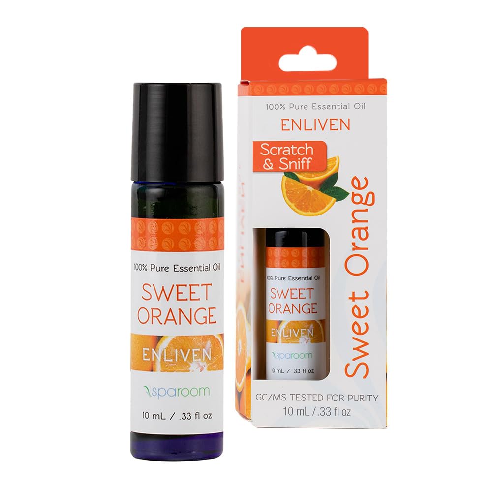 Aromatherapy 100% Pure Essential Oils for Diffusers and Air Freshners, Enliven Sweet Orange, 10 mL