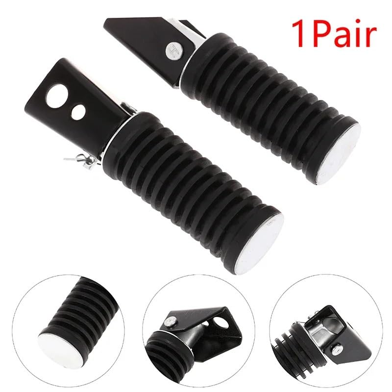 Repose-pieds pilote moto universels pour éliminer les vibrations et glissements sur GS125