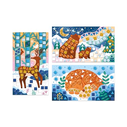 Coffret de mosaïques en mousse