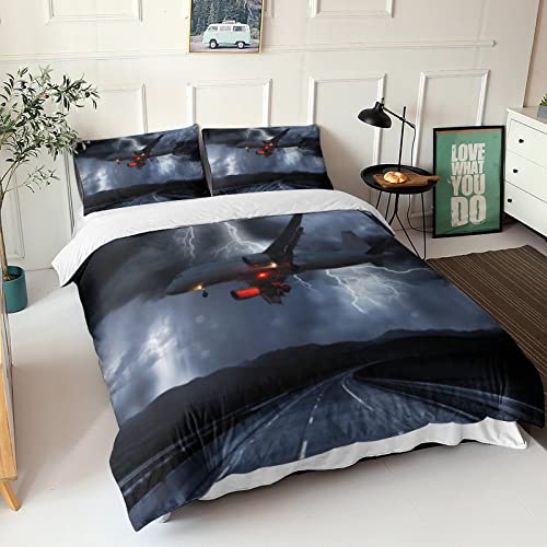 Housse de couette thème du vol pour un sommeil doux d'enfant