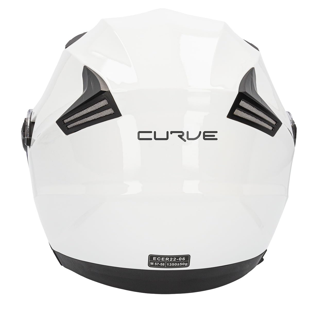 Casco Moto Jet Curve Mercury, Materiale ABS, Visore Solare Affumicato, Chiusura Micrometrica, Adulti, Uomo e Donna, ECE 22.06
