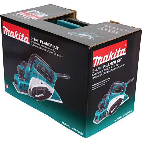 Makita KP0800K 3-1/4-Inch Planer Kit, Blue