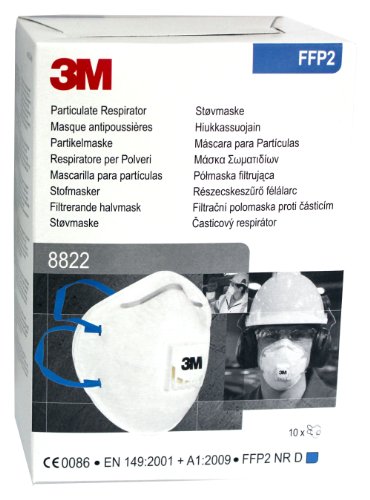 Preisvergleich Produktbild 3M 8822 Atemschutz P2 Valved 8822 Pk10