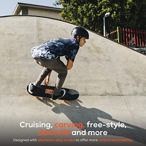 Tony Hawk 31" Skateboard - Signature Series 1 Skateboard With Pro Trucks, Full Grip Tape, 9-Ply Maple Deck, Ideal For All Experience Levels #TOP4
