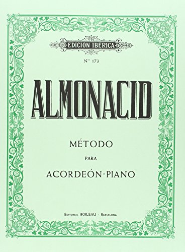 Portada de Método para acordeón-piano