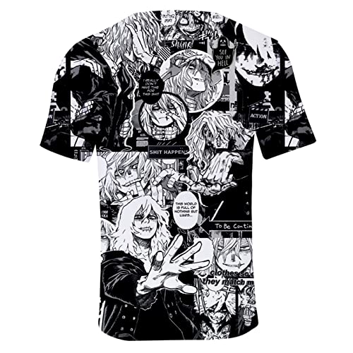 EDMKO T-Shirt My Hero Academia Camicetta Unisex