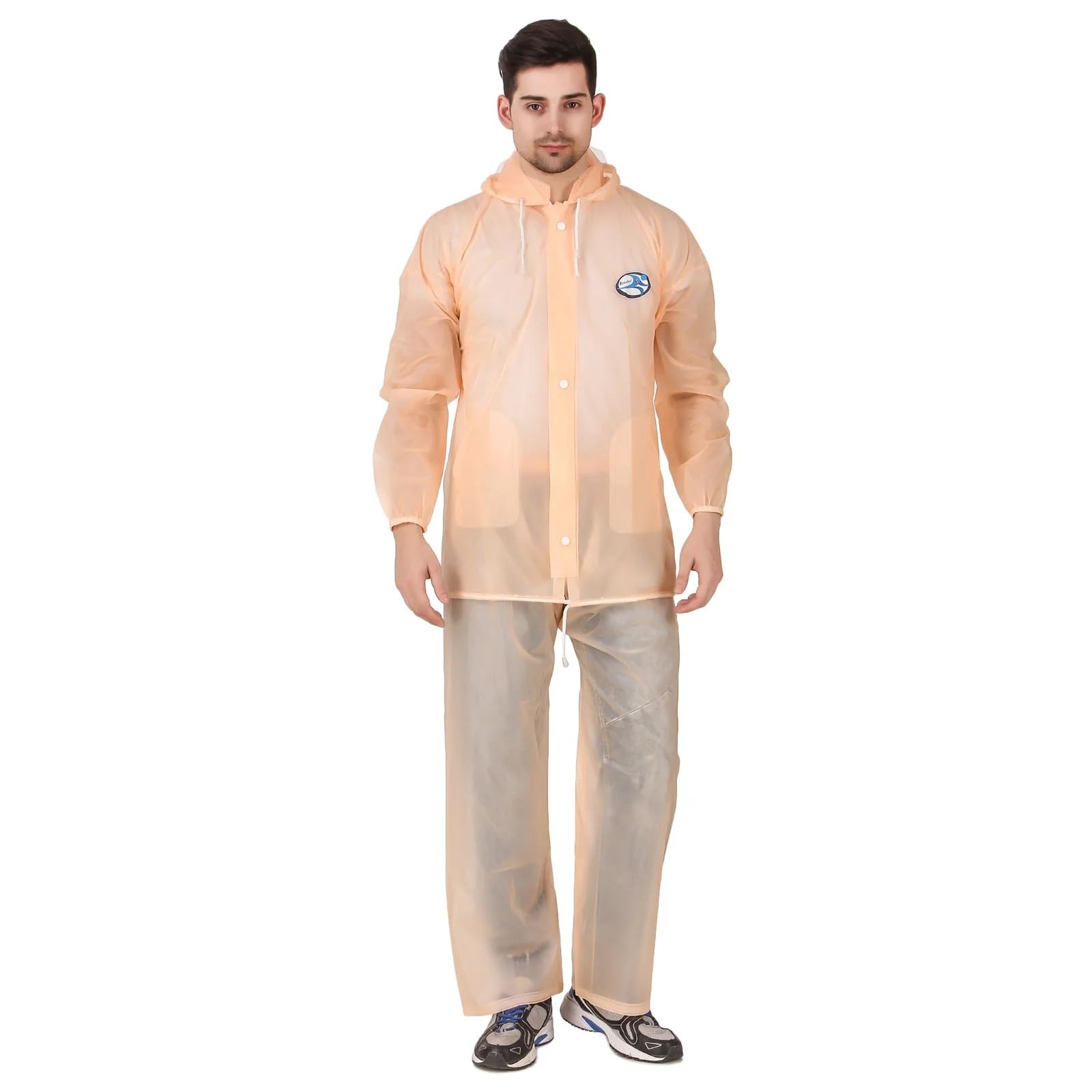 Rainbow Men's Rain Suit - 100% PVC Waterproof Hooded Jacket and Pants Set.-picture-49