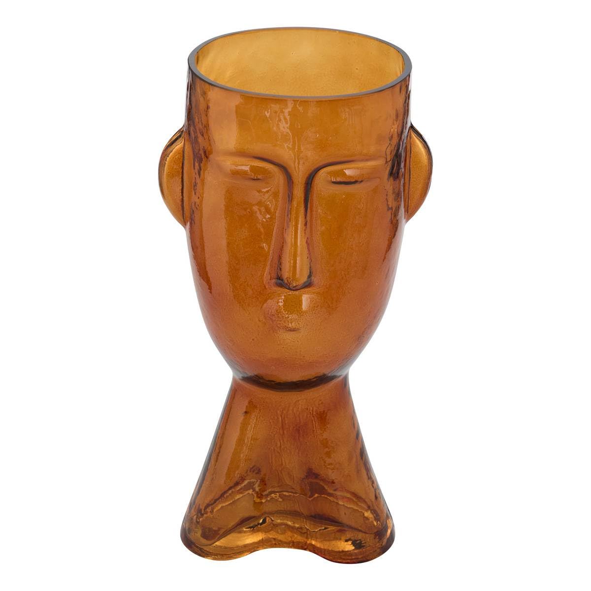 Atmosphera - Vase Visage Sien H31,5cm - Rose