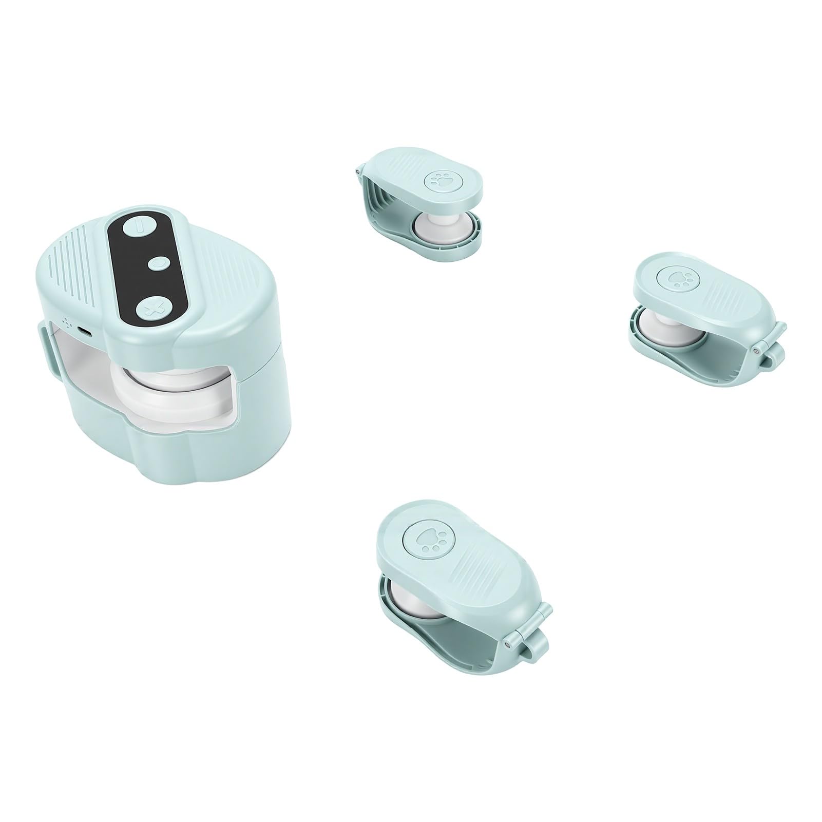 Dpofirs Juguete Interactivo para Perseguir Gatos, Juguete Electrónico Inteligente para Gatos con Control Remoto para Jugar en Casa (Green)
