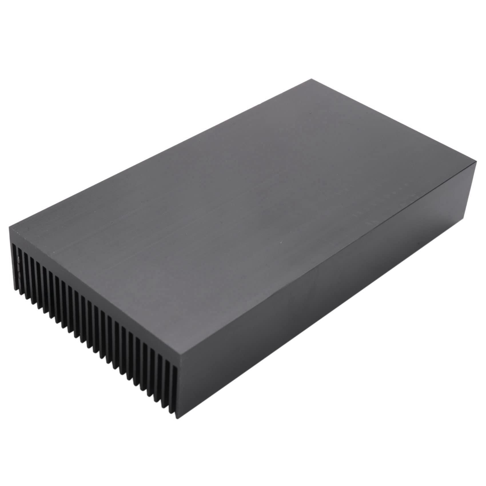 3 x trwały korpus chłodzący ze srebrnego aluminium z błyszczącą lamelą 80 x 27 x 150 mm do elektrycznego chipa chłodnicy z tranzystorem LED