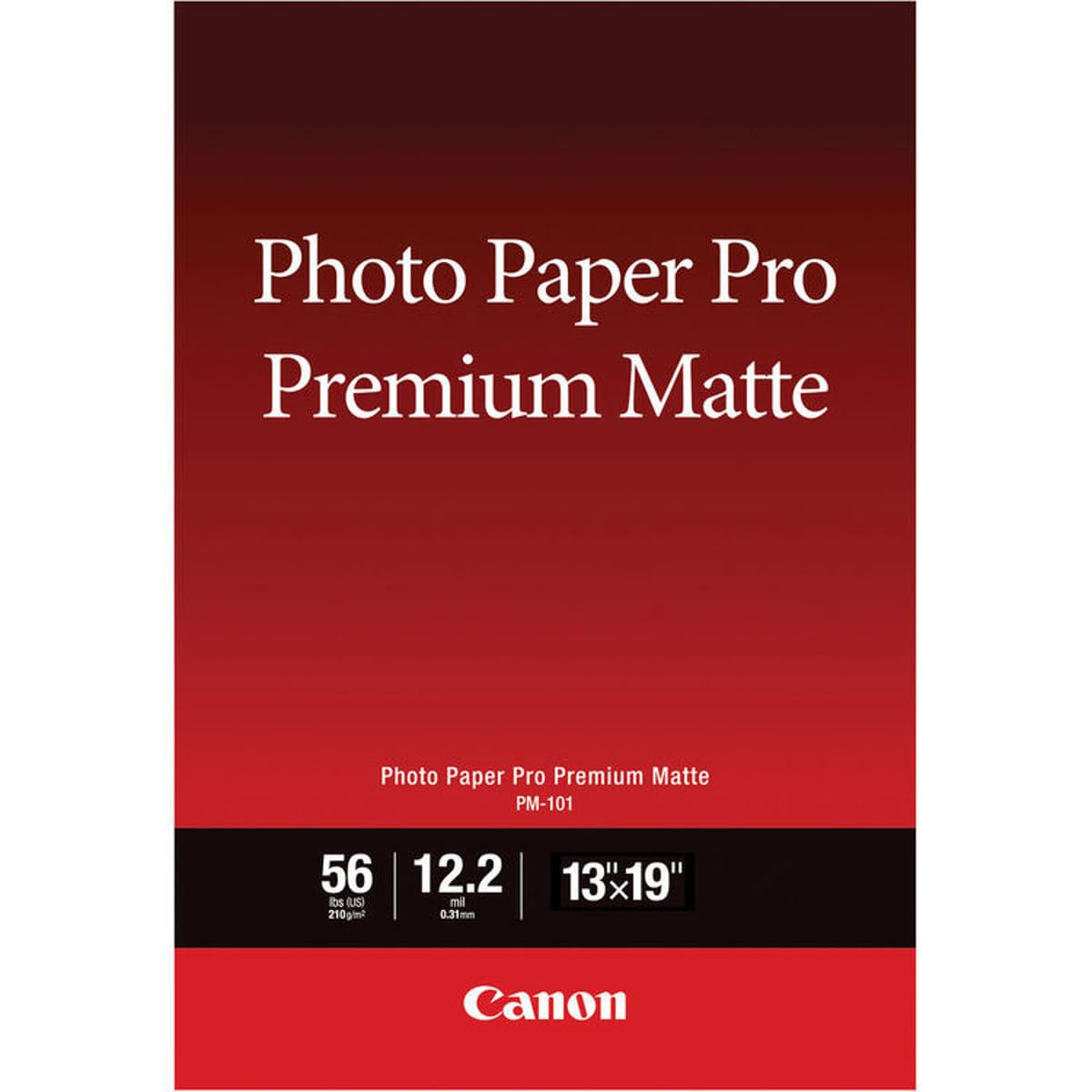 CanonInk Photo Paper, Pro Premium, Matte 13x19 (50 Sheets) (8657B010)
