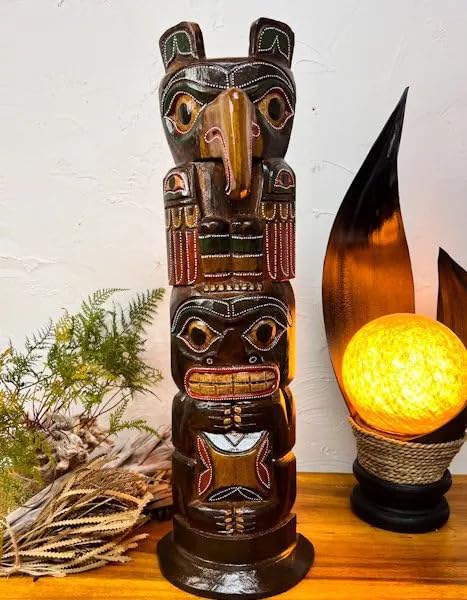 Amazon.co.jp: アジアン バリ 雑貨 ♪アフリカントーテムポール