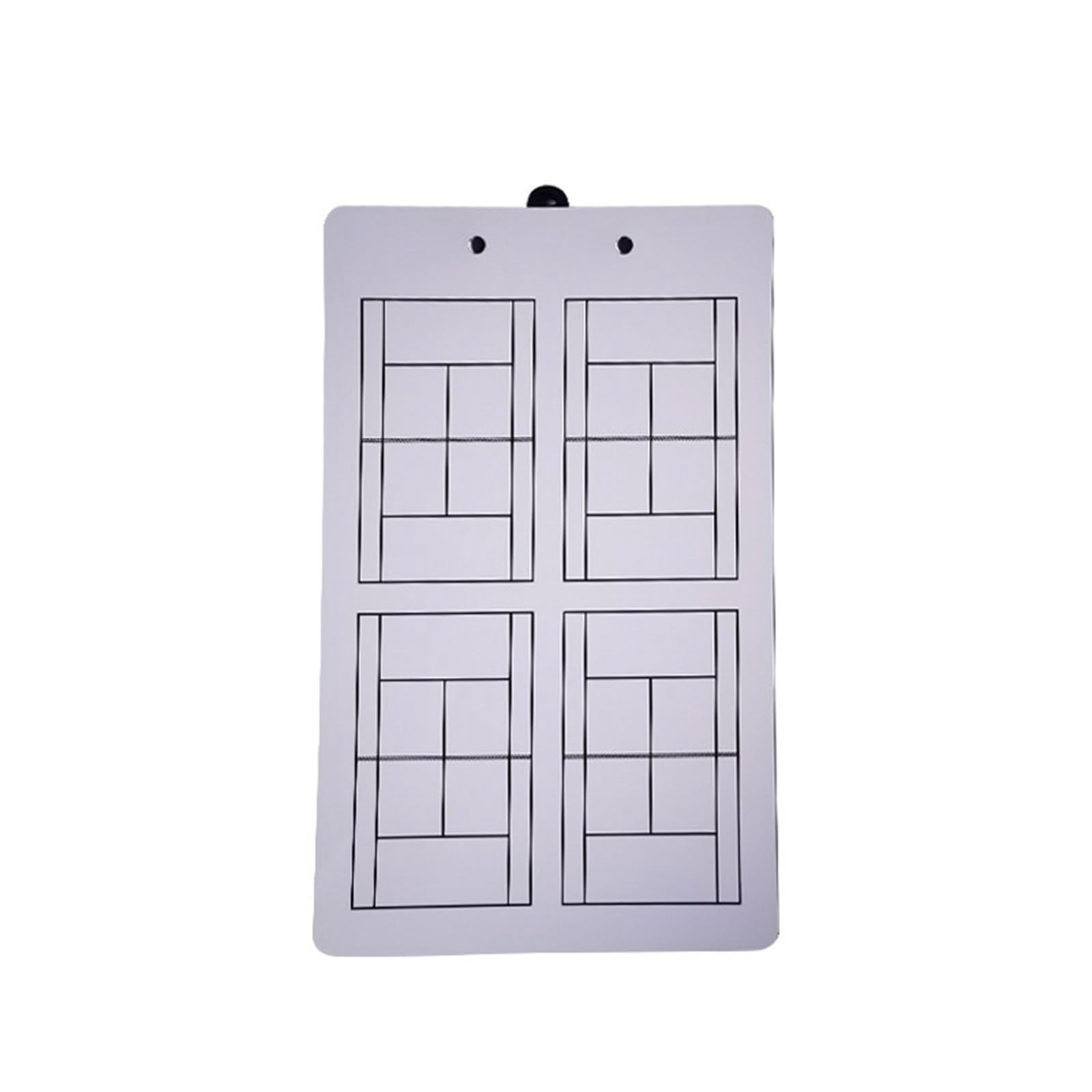 Generic Tennis-Coaching-Tafeln, Coaching-Tafeln, Klemmbrett, Marker, Whiteboard