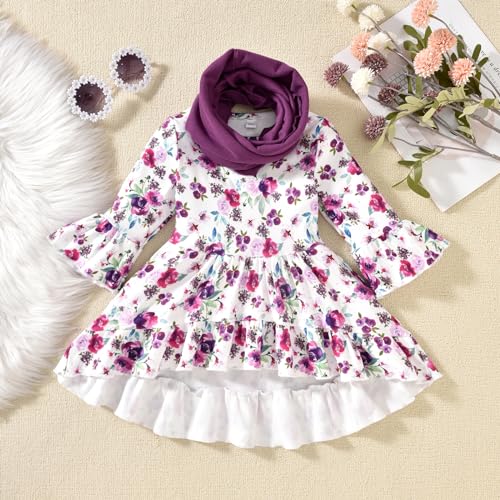 Image of fioukiay 4 Years Girl Fall Clothes Toddler Girl Winter Clothing Sets Little Kids Boutique Clothes
