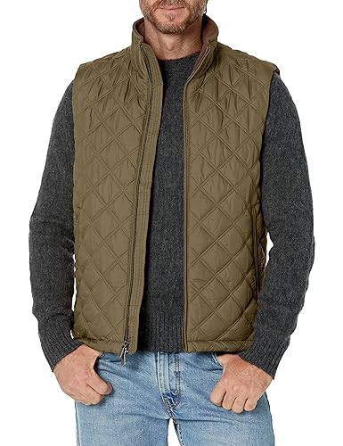 Image of Brooks Brothers Men's Diamond Quilted Vest