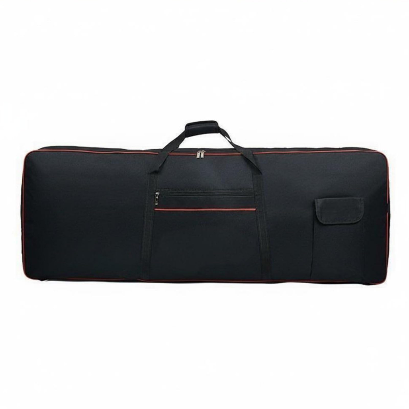 predolo E-Piano Tragetasche wasserdicht Keyboard Rucksack 600D Oxford-Gewebe gepolsterte Keyboardhülle für Musikunterricht, 88 Tasten L