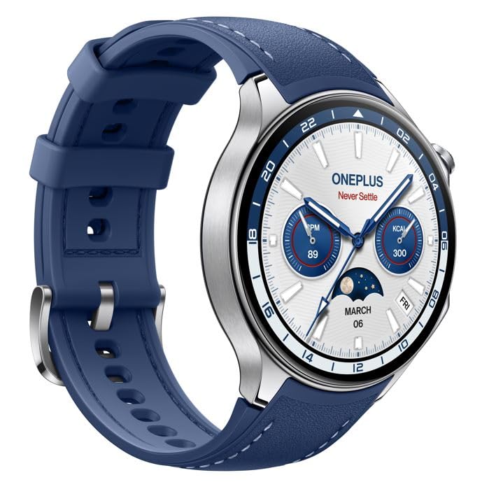 OnePlus Watch 2 Nordic Blue, Blue / Silver - Image 4