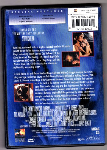 Cujo 630589938X Book Cover