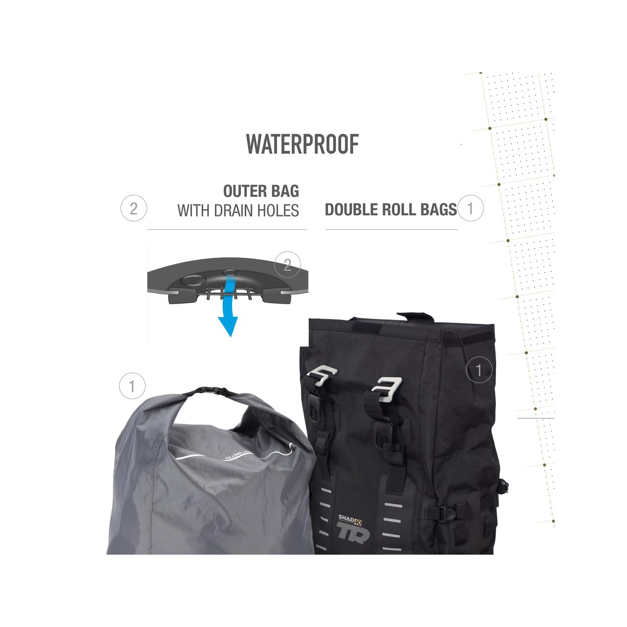 Alforjas Tr40 + Herraje Alforjas KIT-562894