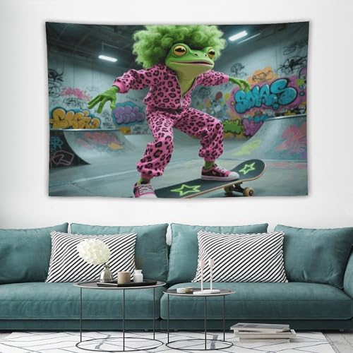 Toile de fond personnalisée maccbn pour masquer les défauts d'un mur de salon