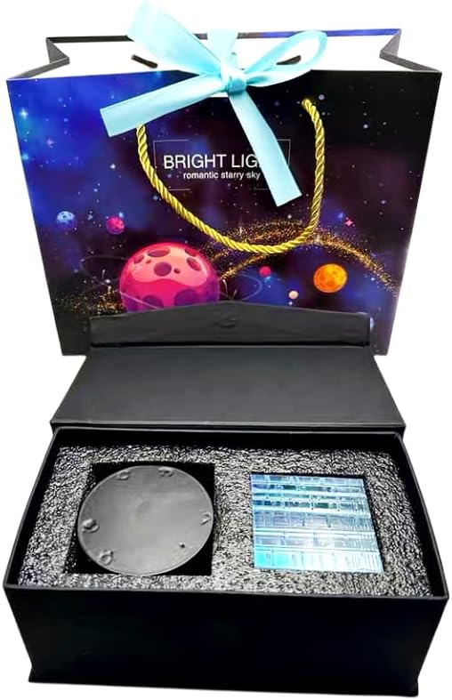 Miniatura 3 de Escultura mágica de cristal en forma de cubo croma, escultura creativa de tallado vertical dicroico para el hogar, arte, oficina, decoración del