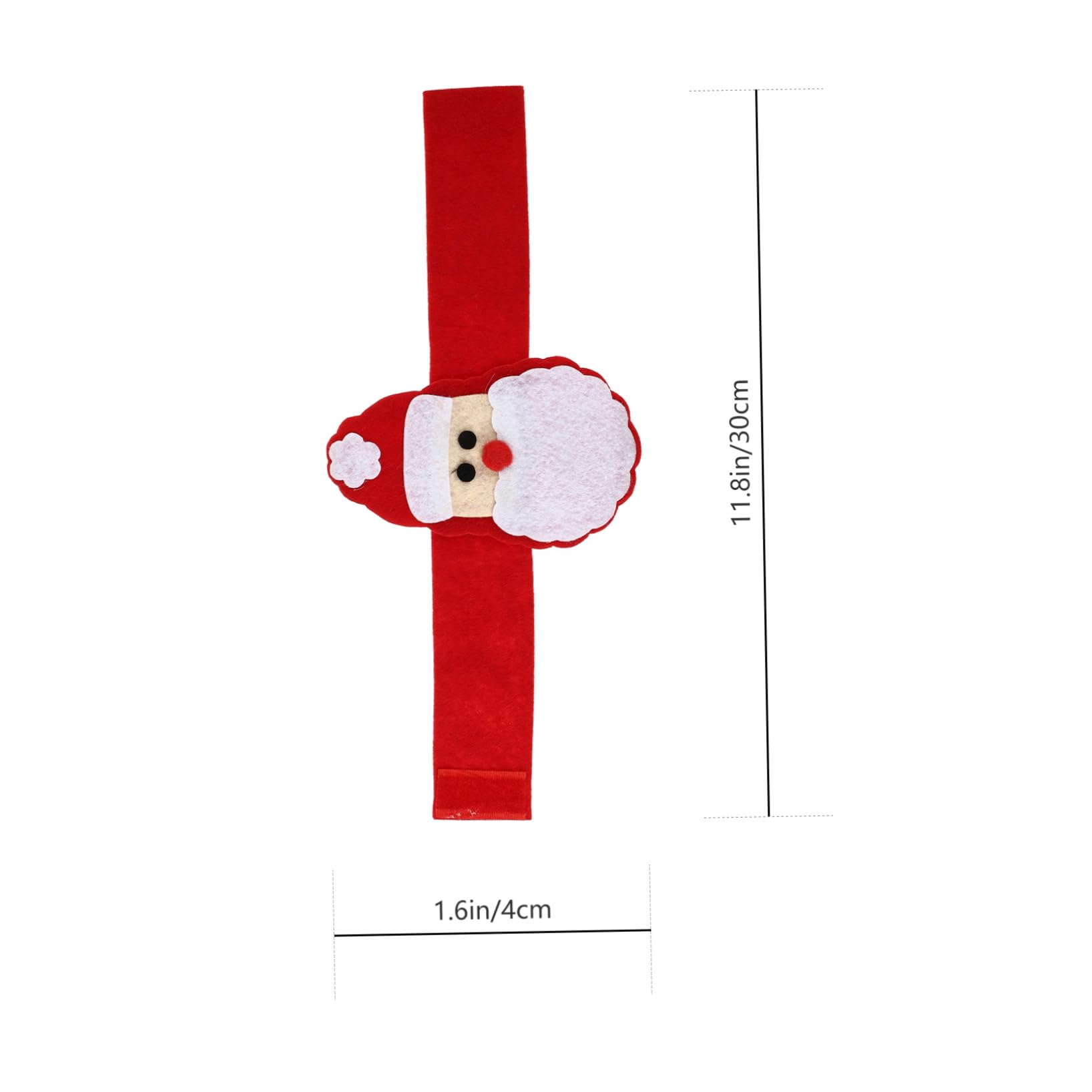 MAGICLULU 6 Sätze 6 Sets Weihnachtsserviettenschnallen Dekorationen Weihnachtsserviettenringe Serviettenringe Für Stoffservietten Filzserviettenringe Weihnachtsserviettenhalter 4 Stück * 6