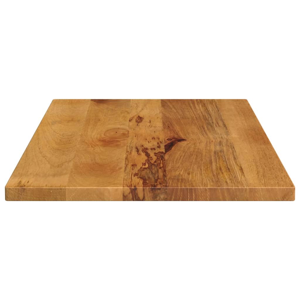 vidaXL Tischplatte, Holztischplatte Rechteckig Rustikal, Ersatztischplatte für Couchtisch Beistelltisch Esstisch, Holzplatte, Massivholz Mango