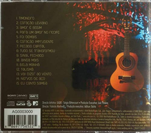 Paulinho da Viola - Cd Ao Vivo MTV - 2007