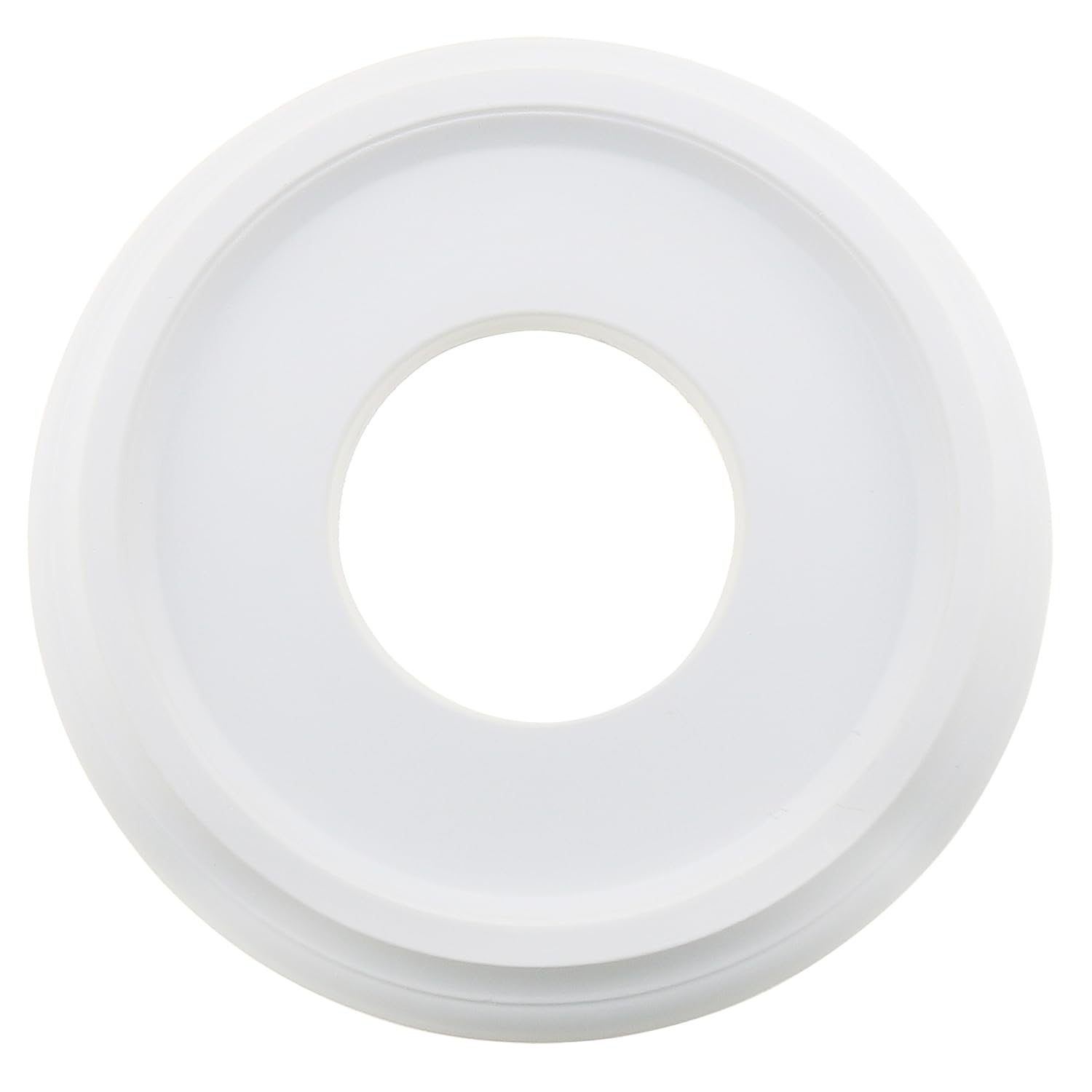 Ceiling Medallion Background Decoration Round Ceiling Lighting Medallion White Ceiling Decorative Base for Lighting Fixture and Ceiling Fan