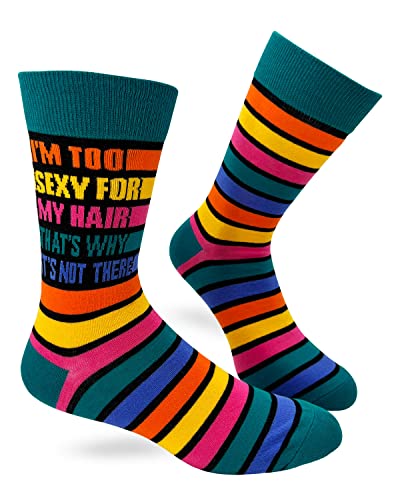 I'm Too Sexy For My Hair Funny Novelty Socks