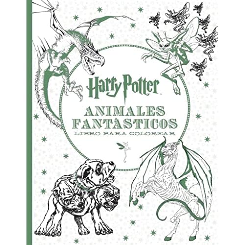 Harry Potter. Animales fantásticos. Libro para colorear (HARRY POTTER LIBROS PARA COLOREAR)