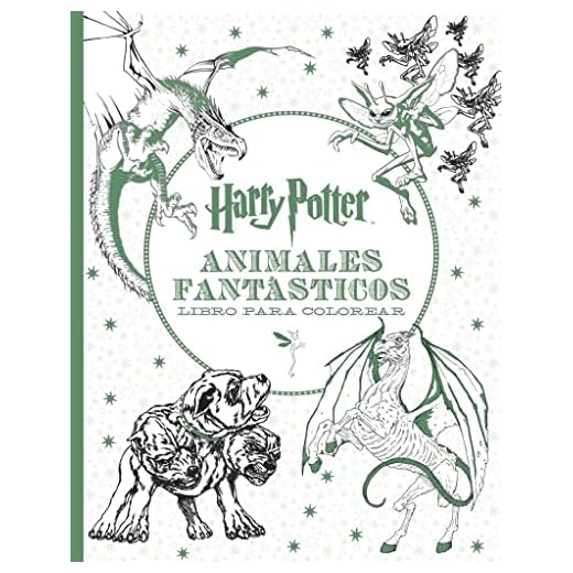 Harry Potter. Animales fantásticos. Libro para colorear (HARRY POTTER LIBROS PARA COLOREAR)
