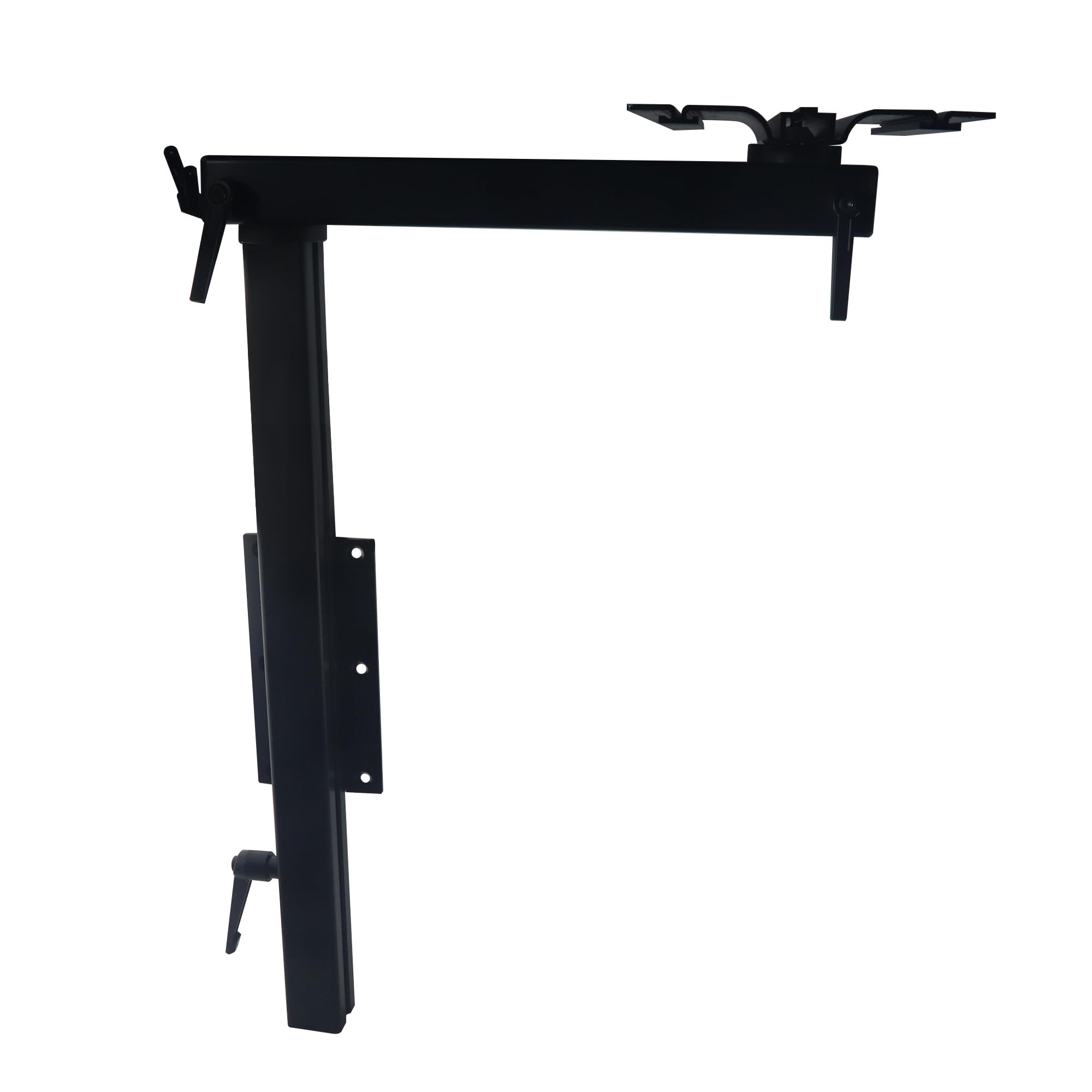 Abnehmbare Tischbeine aus Aluminium, 360 Grad drehbar und verstellbar, Tischbein Halterung für DIY Möbel, Wohnmobil, Caravan, Boot, Yacht, Sofa und Wand（nur Tischbein）