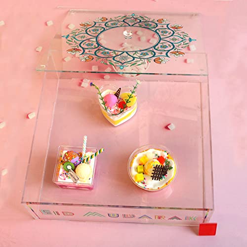 Présentoir à dessert acrylique transparent pour optimiser votre espace - 7