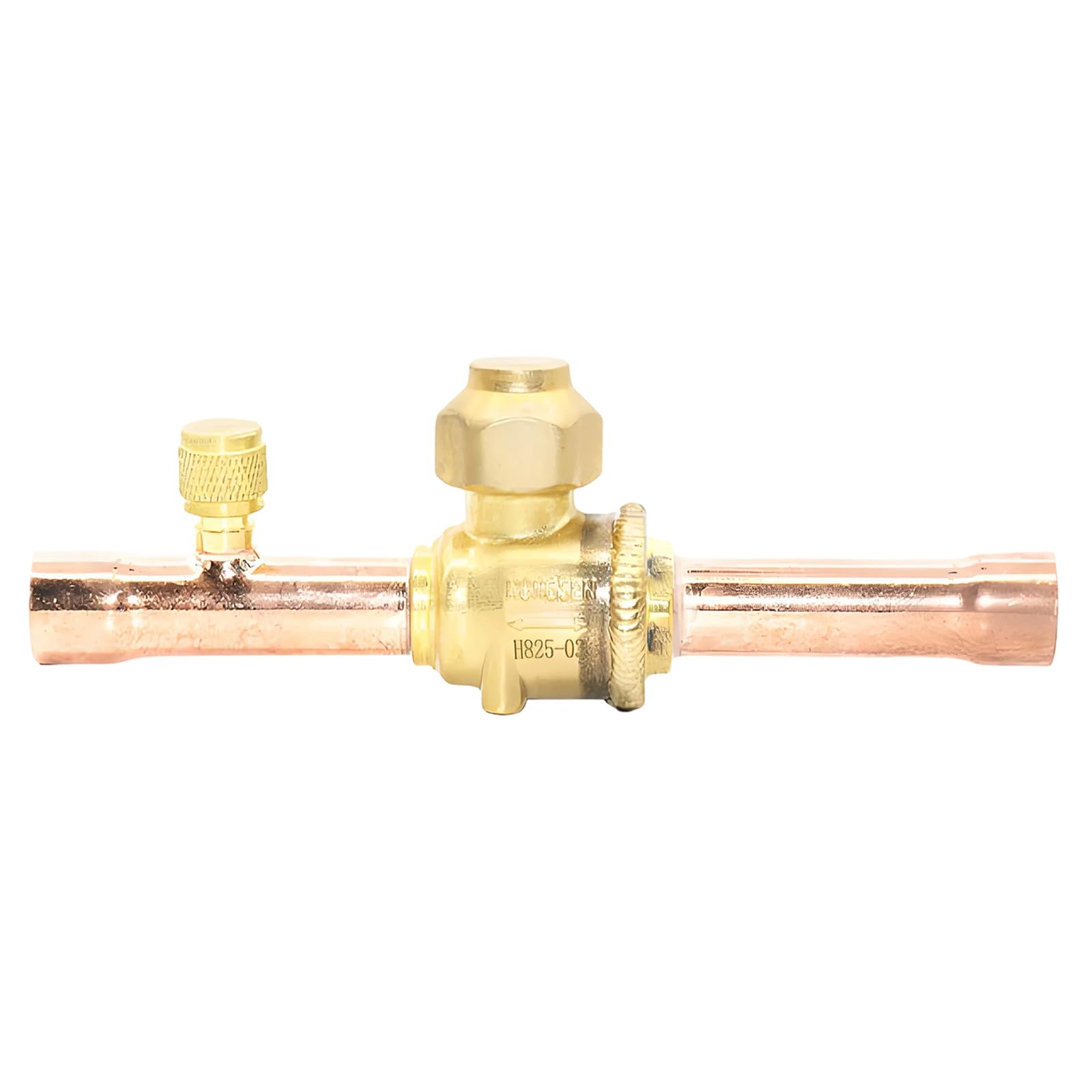 Pressure Double Direction Shutoff Valves Erosion Resistant Copper Stop Valves Simple Installation for HVAC HVAC Copper Gate