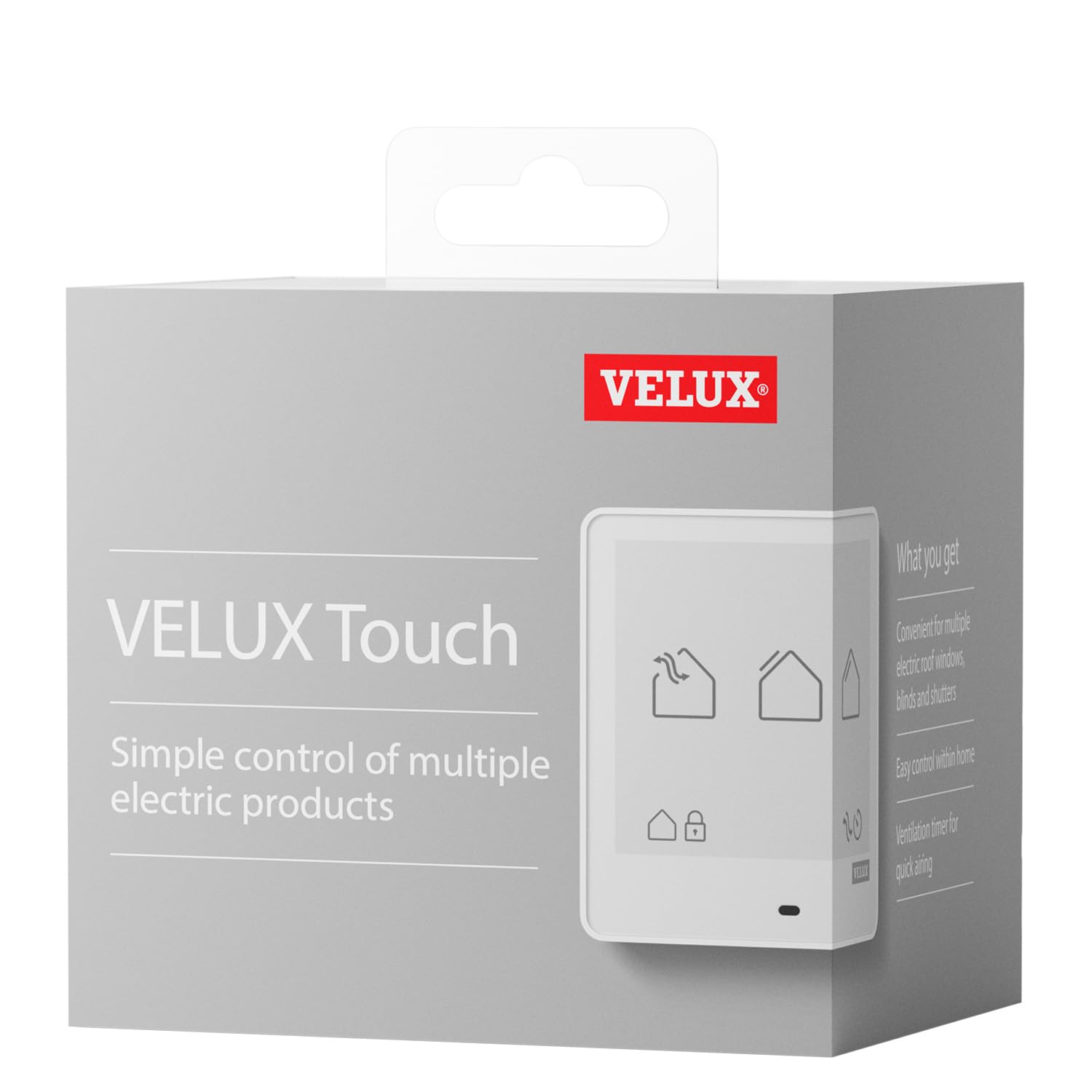 VELUX Touch (KLR 300) Telecomando per Più Finestre per Tetto, Tende e Persiane VELUX