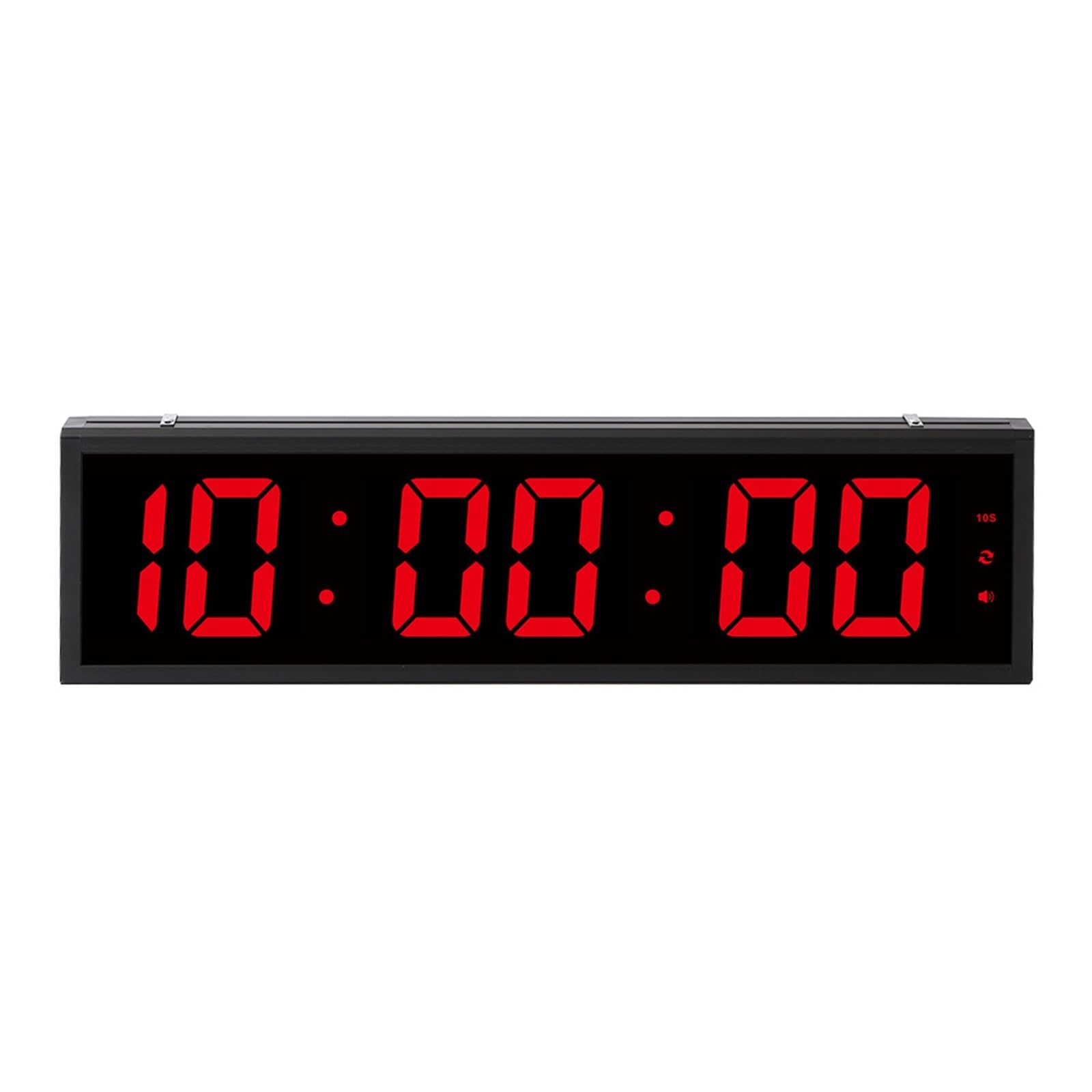Duży 6-bitowy zegar cyfrowy LED do wydarzeń sportowych, zegar i stoper odliczający/górny, timer fitness, wielofunkcyjny zegar do ćwiczeń z pilotem