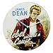 Produktbild TFA Dostmann Analoge Wanduhr Cinema Legends, 60.3059.12, James Dean Motiv, aus Glas, Vintage Design, 30 cm Durchmesser, beige