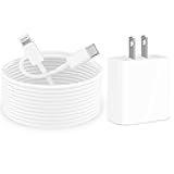 [Apple MFi Certified] iPhone Fast Charger, DESOFICON 20W PD Power Type-C Rapid Wall Charger with 6FT USB-C to Lightning Quick Charging Sync Cable for iPhone 14 13 12 11 Pro Max/XS/XR/X/8/iPad/AirPods