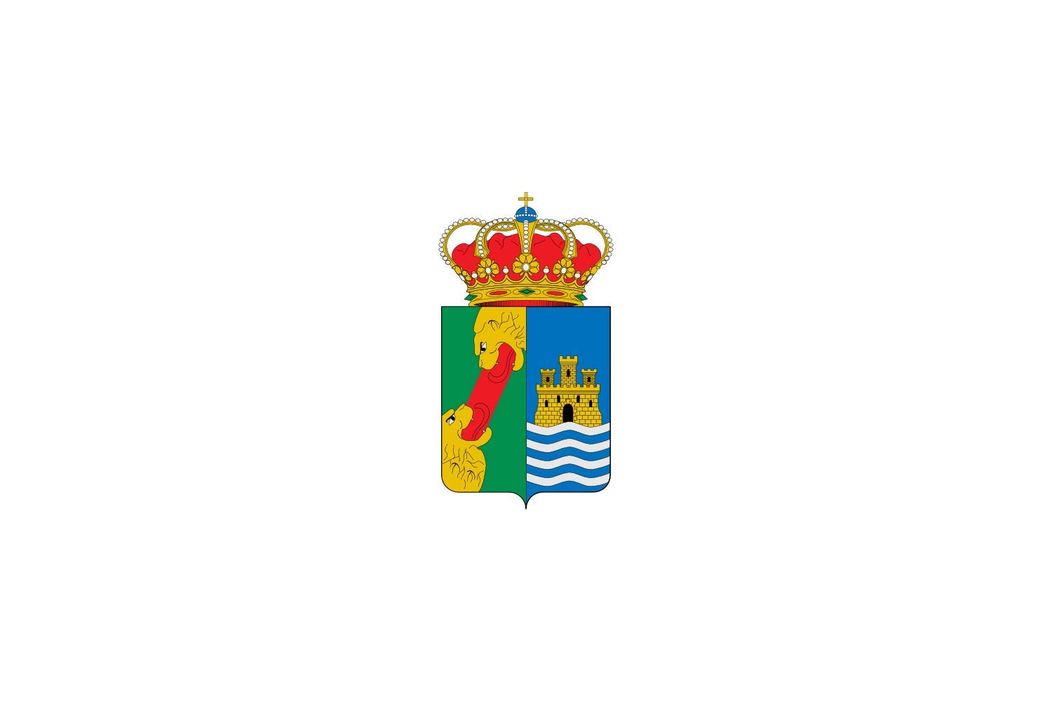 Drapeau large Navia blanc horizontal pour pavoisement de mairie