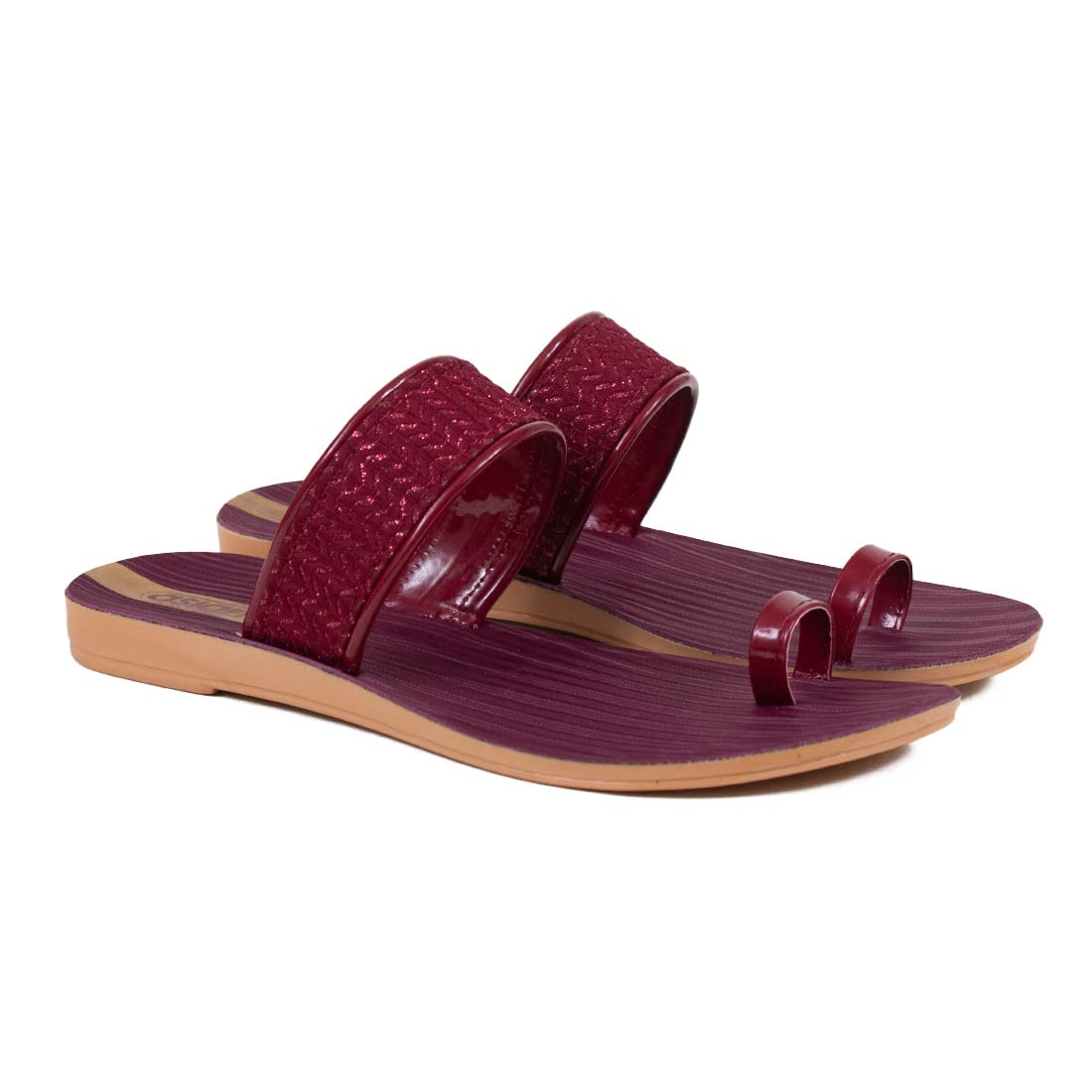 PL-66 Girls Slipper's for Women | Ladies Chappal for Women Stylish Flat Heels Slippers for Women | Perfect Walking Lightweight with Pu Sole Flip-Flop for Women's & Girl's-image-18