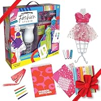 Creativity for Kids Designed by You Fashion Studio: DIY Fashion Designer Craft Kit for Girls, Dress Design Toy & Sewing Set for Kids, Gifts and Toys for Girls (Ages 9+)