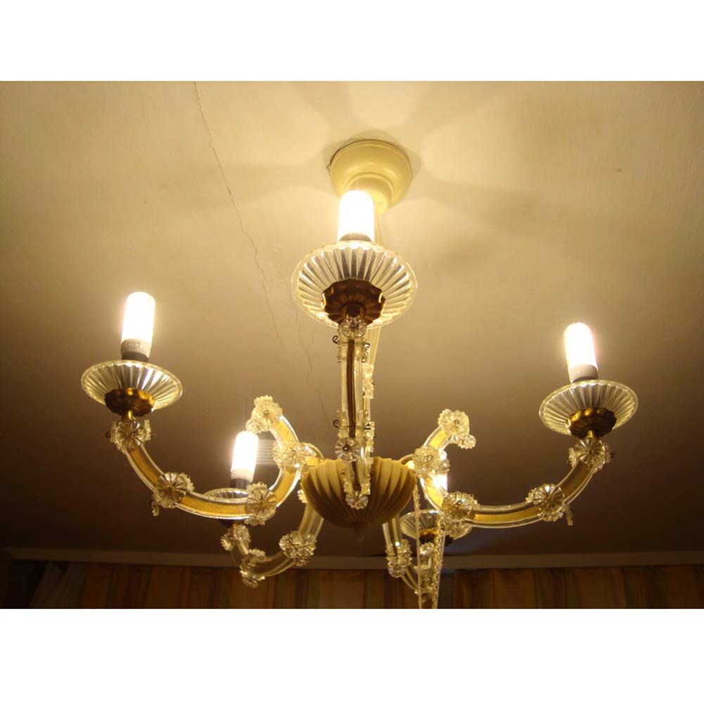 Bombilla LED maíz 1300 lm, 13 W, 89 bombillas lámpara vela SMD 5730, equivalente a 130 vatios, la familia, cálido