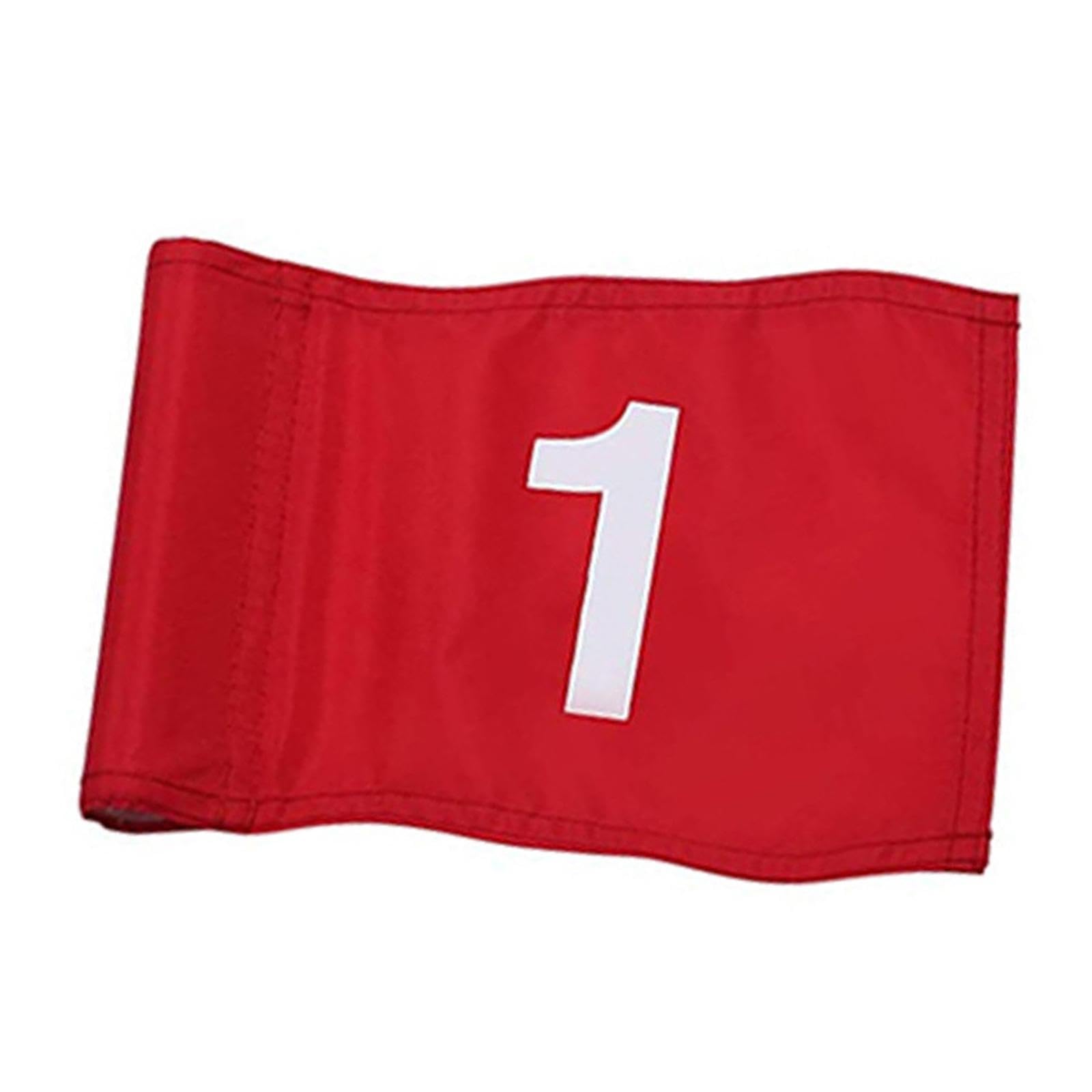 Drapeaux de Golf avec Tube inséré, Drapeau Vert pour Parcours d'entraînement extérieur